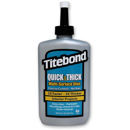 Picture of Titebond Quick & Thick Multi Surface Glue - 237ml (8fl.oz)