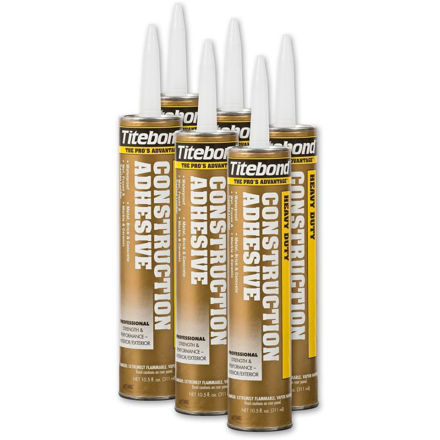 Picture of Titebond Heavy Duty Construction Adhesive - 6 Tubes