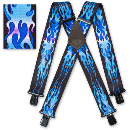Picture of Blue Flame Braces - 501308
