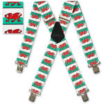 Picture of Welsh Flag Braces - 950790