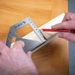 Picture of Shinwa Japanese Metric Try & Mitre Square 45° 90° - 62081