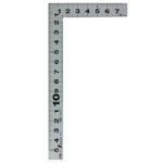 Picture of Shinwa 10007 Carpenters Square - Flat 15cm x 7.5cm Stainless Steel