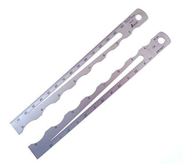 Picture of Shinwa Radius Scale R 8-15mm - 73571