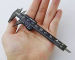 Picture of Shinwa Japanese Plastic Pocket Vernier Calipers 100mm - 19515