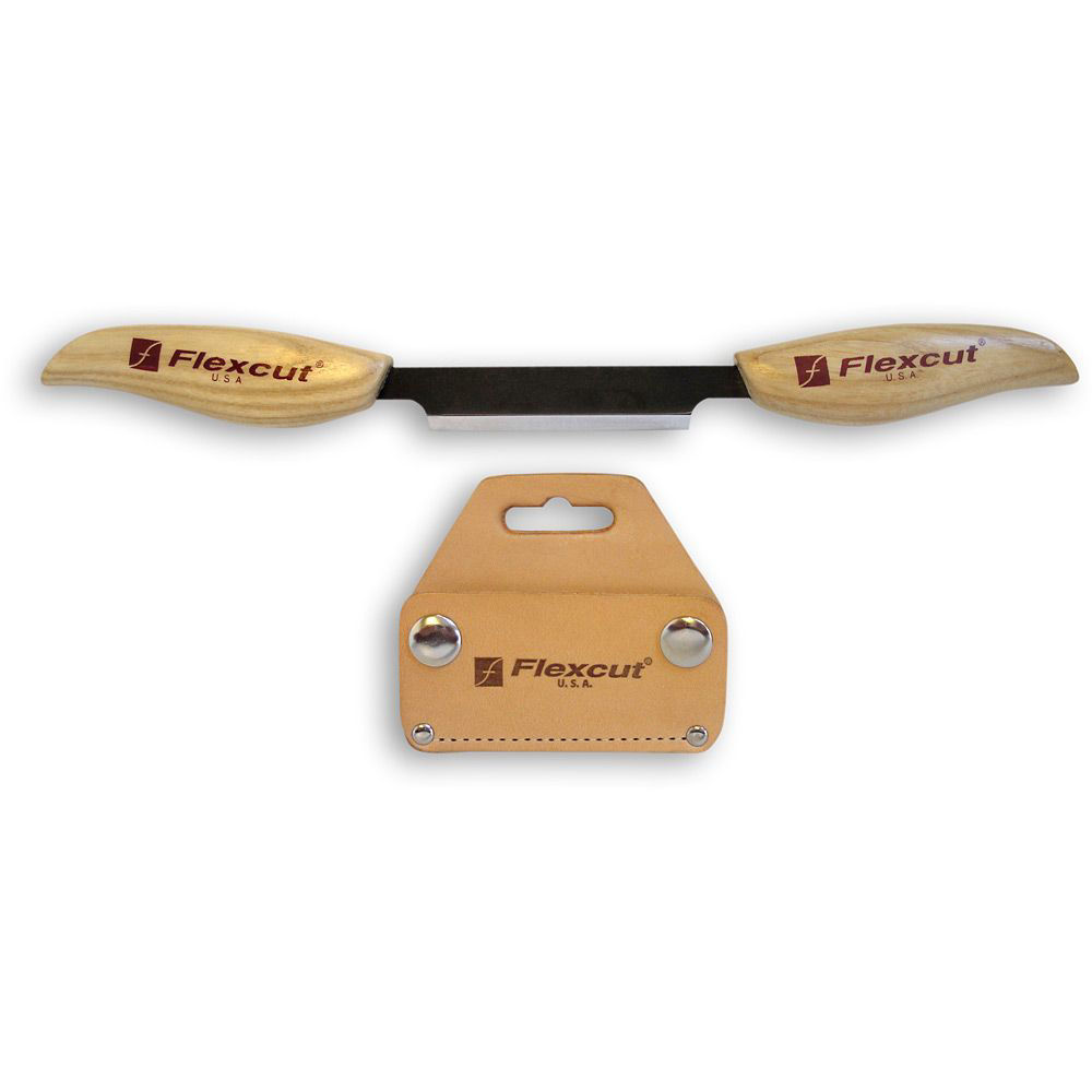 Flexcut KN25 Drawknife With Sheath Tyzacktools