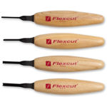 Picture of Flexcut MT600 4pc 45° Parting Micro Tool Set - 102740