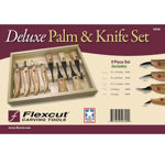 Picture of Flexcut KN700 9pc Deluxe Plam & Knife Set - 502720