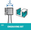 Picture of DREMEL 110 Engraving Cutter 1.9mm