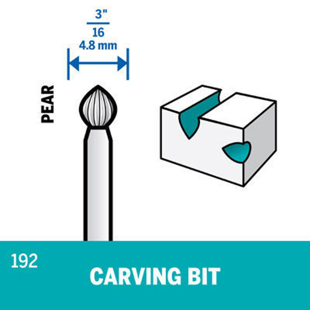 Picture of DREMEL 192 Engraving Cutter 4.8mm