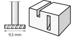 Picture of DREMEL 199 Engraving Cutter 9.5mm