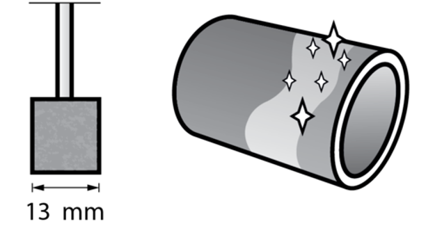 Picture of DREMEL 520 Impregnated Polishing Wheel 13.2mm