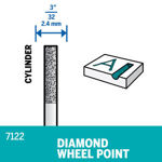 Picture of DREMEL 7122 Diamond Wheel Point 2.4mm