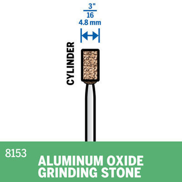 Dremel Accessory 8153: Grinding-Sharpening - Aluminum Oxide