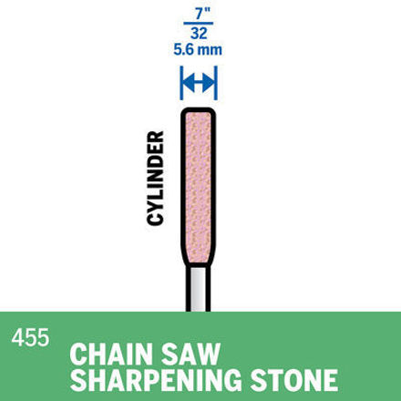 Picture of DREMEL 455 Chainsaw Sharpening Grinding Stone 5.6mm