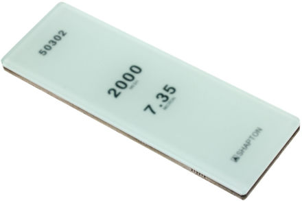 Picture of Shapton Glass Stone HR Grain 2000 Medium 7.35 micron sharpening stone - 50302