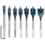 Picture of Bosch Selfcut 6pc Speed Flat Bits Set ( Hex Shank )