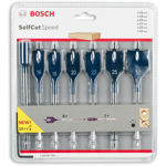 Picture of Bosch Selfcut 6pc Speed Flat Bits Set ( Hex Shank )