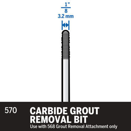 Picture of DREMEL 570 Grout Removal Bits 3.2mm