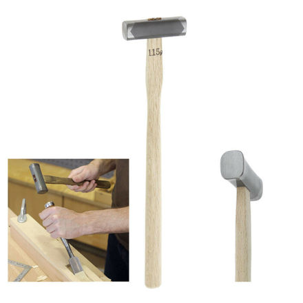 Picture of Japanese Hakkaku Genno Square Hammer - 115g SHS115 4oz