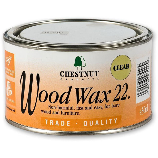 Picture of Chestnut Woodwax 22 - Clear 450ml