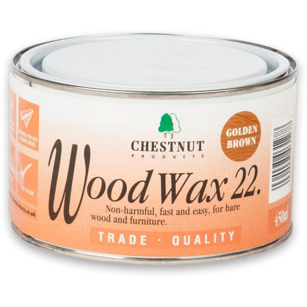 Picture of Chestnut Woodwax 22 - Golden Brown 450ml