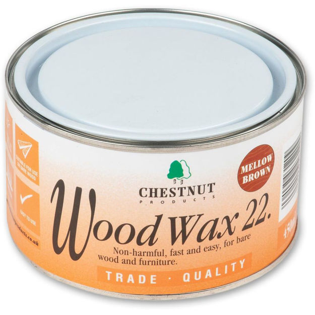 Picture of Chestnut Woodwax 22 - Mellow Brown 450ml