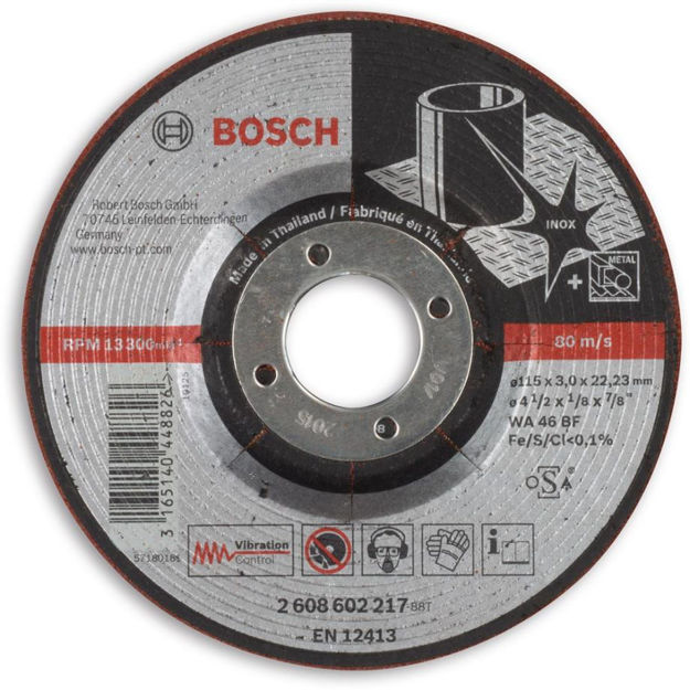 Picture of Bosch Semi Flexible Thin Grindig Discs 115mm - 2608602217