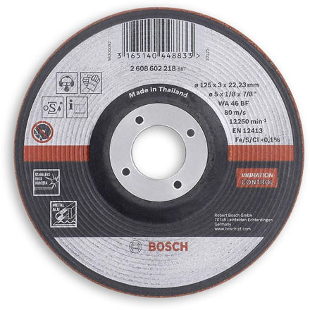 Picture of Bosch Semi Flexible Thin Grindig Discs 125mm - 2608602218