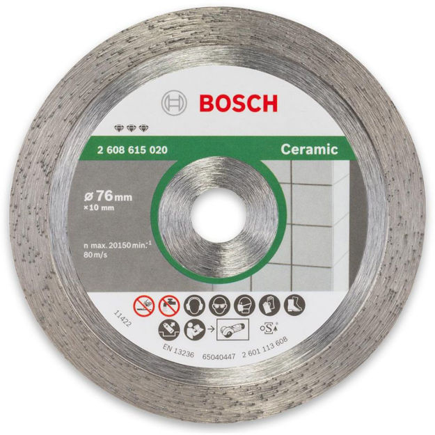 Picture of Bosch 76mm Diamond Cutting Disc for GWS 10.8 - 2608615020