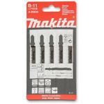 Picture of Makita B11 (T101B) Jigsaw Blades Clean Wood & Plastic Pk5 - A-85634