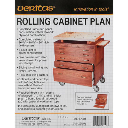 Picture of Veritas Rolling Cabinet Plan - 476775 05L17.01