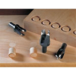 Picture of VVeritas Tapered Imperial Snug Plug Cutter Set - 510262 05J05.10 1/4" 3/8" & 1/2"