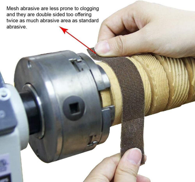 Turners Mesh Abrasive Strip 5 Grit Pack MAR21 Tyzacktools