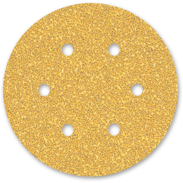 Picture of Bosch C470 Gold Abrasive Discs 150mm (6") Pack 5- 40g