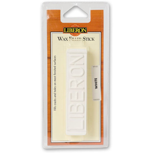 Picture of Liberon Wax Filler Stick 50g - #00 White