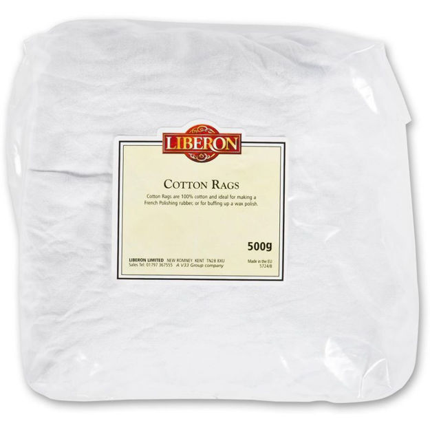 Picture of Liberon Cotton Rags 500g - LIBCR500G