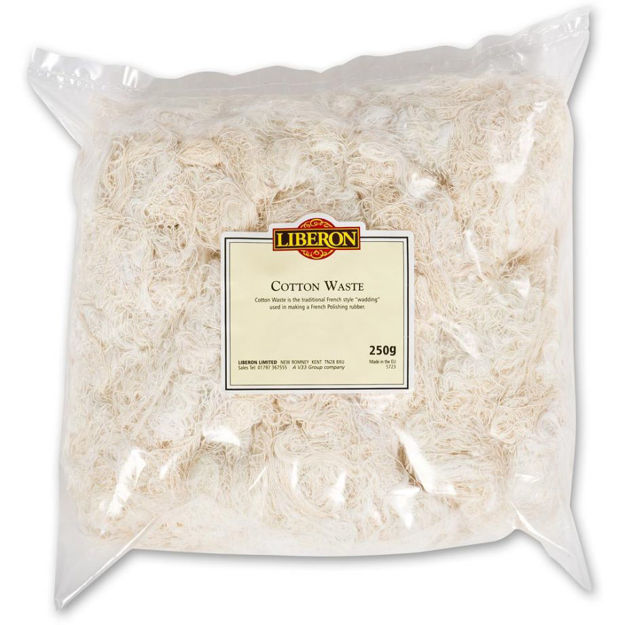 Picture of Liberon Cotton Waste 250g - LIBCW250G