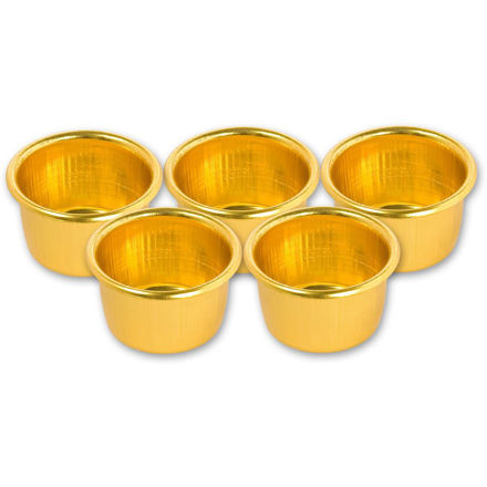 Picture of Brassed Candle Cup Pack of 5 - 300260