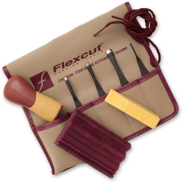 Picture of Flexcut SK130 5 Piece Printmaking Set - 102096