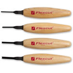 Picture of Flexcut MT800 4 Piece 90° Parting Micro Tool Set - 102750