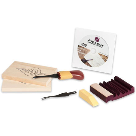 Picture of Flexcut SK111 Beginner's 2 Blade Craft Carving Package - 717986