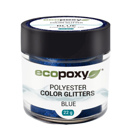 Picture of EcoPoxy Polyester Colour Glitter - Blue 22g