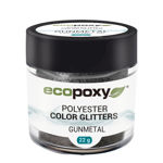 Picture of EcoPoxy Polyester Colour Glitter - Gunmetal 22g