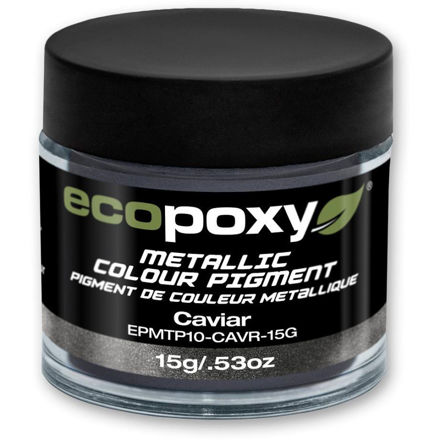 Picture of EcoPoxy Metallic Colour Pigment 15g - Caviar