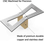 Picture of Dovetail Marker Dovetail Template Size 1:5-1:6 and 1:7-1:8 for Woodworkig - 207