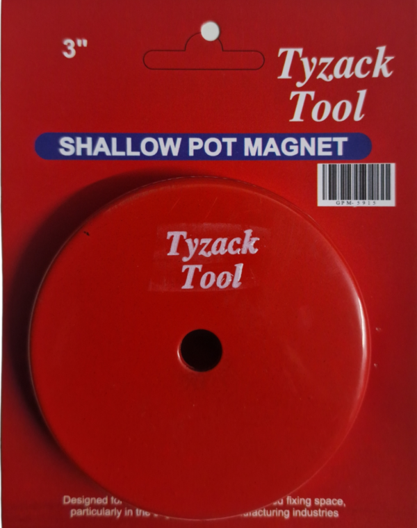 Tyzack Shallow Magnet 80mm x 12.7mm Power 22kg - TT5915 | Tyzack Tools
