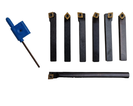 Picture of 7 Pc Replaceable Tip Turning Tool Sets 10mm - TT28