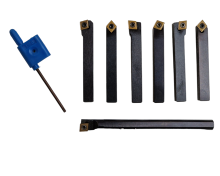 Picture of 7 Pc Replaceable Tip Turning Tool Sets 12mm - TT29