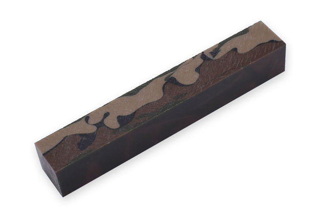 Picture of Acrylic Pen Blank Woodland Camouflage - CAM85-BL