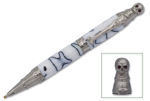 Picture of Charnwood PS1 Pirate Skull Twist Pen Kit – Antique Silver
